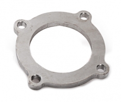 Příruba na výfukovou část 76mm pro VAG 1.8T K03 / K04-001 pro koncernové motory Škoda, VW, Audi, Seat (nerez)