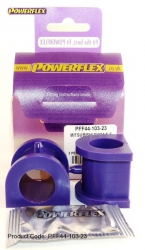 Silentbloky Powerflex Mitsubishi Lancer Evo 4/5/6/7 Front Anti Roll Roll Bar Mount 23mm (3)