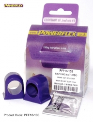 Silentbloky Powerflex Fiat Uno včetně Turbo Front Anti Roll Bar Inner Mount 19mm (3)