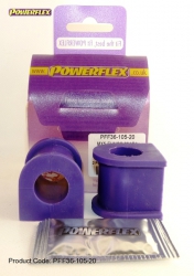 Silentbloky Powerflex Mazda MX-5 Mk1/2 (89-05) Front Anti Roll Bar Mounting Bush 20mm (4)