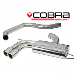 Catback výfuk Cobra Sport Audi A3 8P 2.0 TFSI 2WD 3/5dv. (04-12) - verze bez rezonátoru