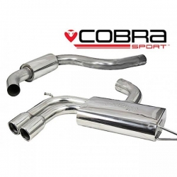 Catback výfuk Cobra Sport Audi A3 8P 2.0 TFSI 2WD 3/5dv. (04-12) - verze s rezonátorem