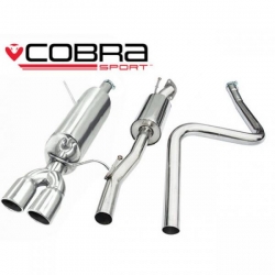 Catback výfuk Cobra Sport Ford Fiesta Mk7 1.2/1.4/1.6 (08-14) - modely bez vlnovce
