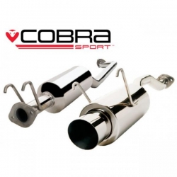 Catback výfuk Cobra Sport Honda Civic EP3 2.0 Type-R (00-06) - koncovka kulatá Jap style