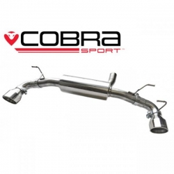 Zadní tlumič výfuku Cobra Sport Land Rover Range Rover Evoque SD4 & TD4 4x4 mimo Dynamic (11-)