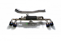 Catback výfukový systém Armytrix na Nissan GT-R R35 3.8 VR38DETT (07-) - titanový