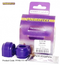 Silentbloky Powerflex BMW Mini One / Cooper R50/R52/R53 Rear Anti Roll Bar Bush 16mm (11)