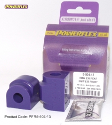 Silentbloky Powerflex BMW E24 (79-89) / E28 (82-88) Front Anti Roll Bar Mounting Bush 13mm (3)