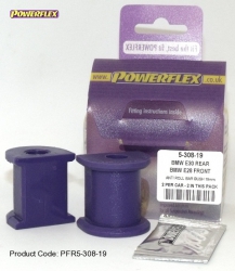 Silentbloky Powerflex BMW E24 (79-89) / E28 (82-88) Rear Anti Roll Bar Mounting Bush 19mm (7)