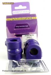 Silentbloky Powerflex Opel Vectra B (97-) Front Anti Roll Bar Mounting Bush 18mm (3)