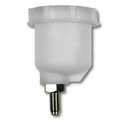 Nádobka Compbrake pro brzdový nebo spojkový válec - průhledná (vychýlený vývod)