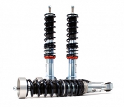 Kompletní výškově stavitelný podvozek H&R Monotube pro závodní účely pro VW Corrado VR6 53 i s 5-děrovým uchycením kol r.v. 91> s pohonem předních kol