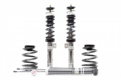 Kompletní výškově  stavitelný podvozek H&R v nerezovém provedení pro VW Jetta V s průměrem př. tlumiče 55mm  r.v.08/05>  s pohonem předních kol