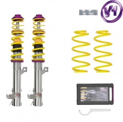 Kompletní výškově stavitelný podvozek KW Varianta 1 INOX pro vůz Mercedes-Benz A-Klasse (168) vč. dlouhé verze (07/97-)