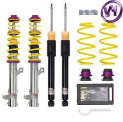 Kompletní výškově stavitelný podvozek KW Varianta 1 INOX pro vůz Saturn Ion 4-dvéřový (03-)