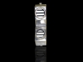 Intercooler FMIC 760 x 280 x 75mm (560 x 280 x 75mm) bi-turbo - výstupy 66mm