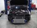 Intercooler FMIC 760 x 280 x 75mm (560 x 280 x 75mm) bi-turbo - výstupy 66mm
