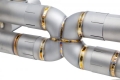 Manifold back výfuk s náhradami katalyzátorů Innotech (IPE) na Ferrari 458 Speciale 4.5 V8 (14-15) - titanový