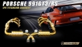 Zadní tlumič výfuku s náhradami katalyzátorů Innotech (IPE) na Porsche 991 GT3 (13-15) / GT3 RS (15-16) - titanový