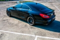 Downpipes s náhradami katalyzátorů Innotech (IPE) na Mercedes W218 CLS63 AMG V8 Bi-Turbo (11-14)