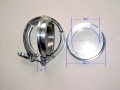 V-band set 63,5mm (2.5 palce) - spona + příruby nerez