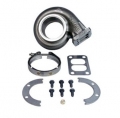 Výfuková část Garrett 740902-0027 GT35/GTX35 - A/R 0.61 T3 twin scroll/V-Band