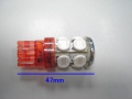 LED koncová světla 7440 / 7443 / T20S / T20W 11W High Power LED červené