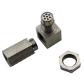 Adaptér pro odstínění lambda sondy ESE Tuning - úhel 90° - závit M18x1.5 (mini kat)
