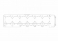 Těsnění pod hlavu Athena pro BMW E36 M3 / Z3 24V B32 (92-01) - vrtání 87,1mm / tloušťka 1,8mm (měděné)