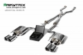 Catback výfukový systém Armytrix na Lexus RC-F 5.0 V8 467PS 2UR-GSE (14-) - leštěné koncovky