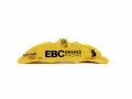 Přední a zadní brzdový kit 300mm EBC pro Ford Fiesta ST Mk6 2.0 150PS (04-08) - žlutá