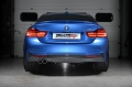 Catback výfuk Milltek BMW 4-Series F32 428i Coupe automat N20 (14-19) - verze bez rezonátoru - koncovky dual černé