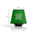 Univerzální sportovní filtr Pipercross výška 250mm x šířka 200mm - průměr 146mm (závodní pěna)