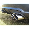 Zadní tlumič výfuku Cobra Sport Mercedes W204 C200/C220/C250 Diesel (07-13) - koncovky Quad