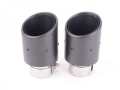 Pár karbonových koncovek Milltek Sport - průměr 80mm - montáž 51mm