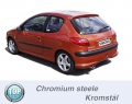 Catback výfuk Simons Peugeot 206 1.4/1.6 XS/2.0GTi (98-00)