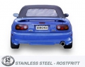 Catback výfuk Simons Mazda MX-5 NA Coupe/Cabrio 1.6i/1.8i 16V (89-98)
