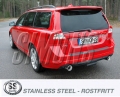 Catback výfuk Simons Volvo V70 2WD 1.6/2.0 T4/T5 / 2.5FT (07-) - homologace