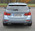 Catback výfuk Simons BMW 3-Series F30 / F31 316d/318d/320d (11-06/15)