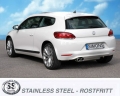 Catback výfuk Simons VW Scirocco III 1.4TSi/1.8TFSi/2.0TFSi (08-14) - homologace