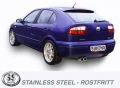 Catback výfuk Simons Seat Leon 1M 1.8T FWD mimo Cupra R (99-05) - homologace