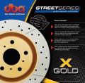 Brzdové kotouče DBA na Acura CX DC5 Type-R JDM (01-) - přední DBA2508X