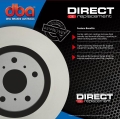 Brzdové kotouče DBA na Acura CX Type-R - 5 matek (97-01) - přední DBA478