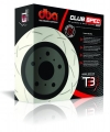 Brzdové kotouče DBA na Nissan 350Z 3.5 V6 (Track model) Brembo dvoupístové brzdiče (03-) - zadní DBA4601S
