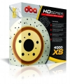 Brzdové kotouče DBA na Acura CX Type-R - 5 matek (97-01) - přední DBA4478XS