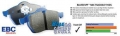 Přední brzdové destičky EBC Bluestuff NDX pro BMW třmeny 374x36mm