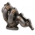 Laděné výfukové svody Direnza Smart ForFour Brabus 1.5 Turbo (04-12) - 3mm steam pipe
