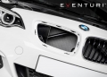 Karbonové sání Eventuri pro BMW 1-Series F20 / F21 M140i / 2-Series F22 / F23 M240i / 3-Series F30 / F31 / GT F34 340i (16-) - černý karbon