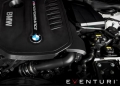 Karbonové sání Eventuri pro BMW 1-Series F20 / F21 M140i / 2-Series F22 / F23 M240i / 3-Series F30 / F31 / GT F34 340i (16-) - černý karbon
