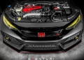 Karbonové sání Eventuri pro Honda Civic FK8 Type-R (17-) - černý karbon